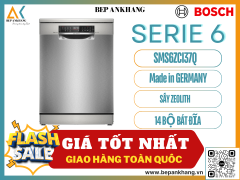 Máy rửa chén bát Serie 6 Sấy Zeolith SMS6ZCI37Q- Made in Germany